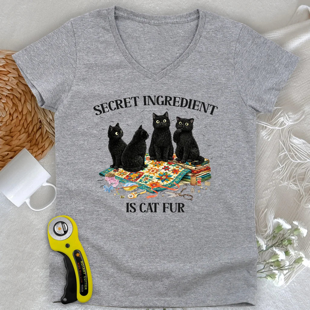Secret Ingredient Lady V-neck