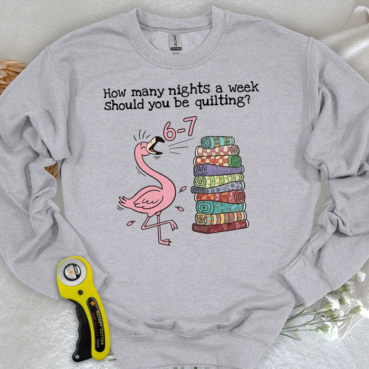 Sew-7 Nights a Week Sweatshirt