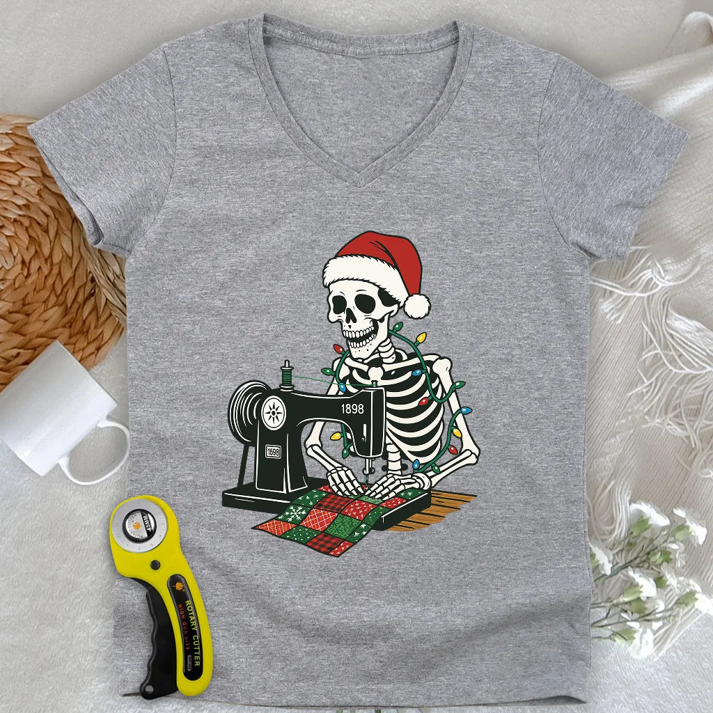 Sew Merry Lady V-neck