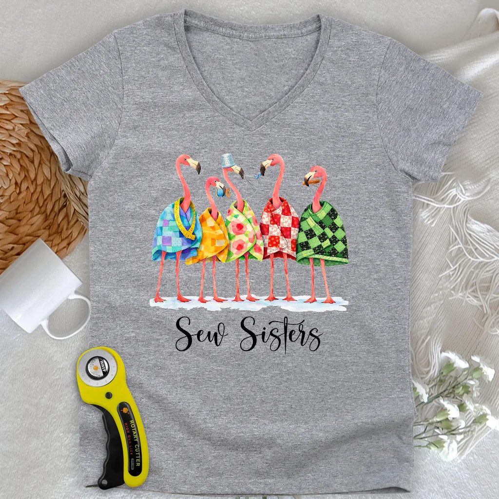 Sew Sisters Lady V-neck