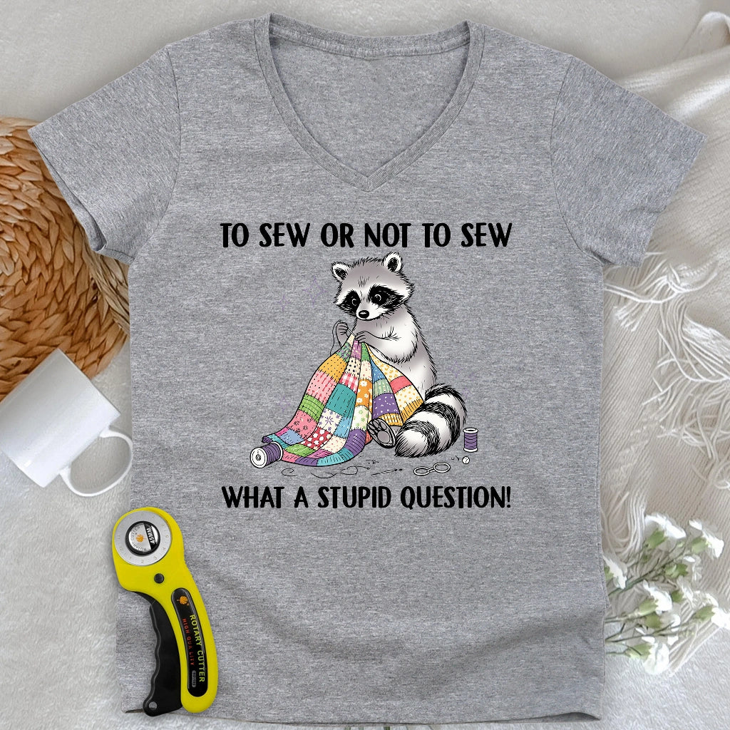 Sew and Sew Lady V-neck
