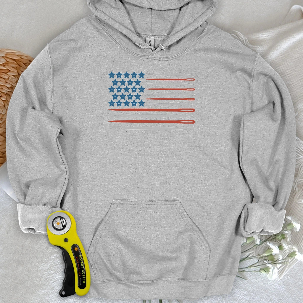 Sewing Flag Hoodie