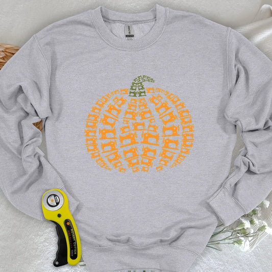 Sewing Machine Pumpkin Sweatshirt