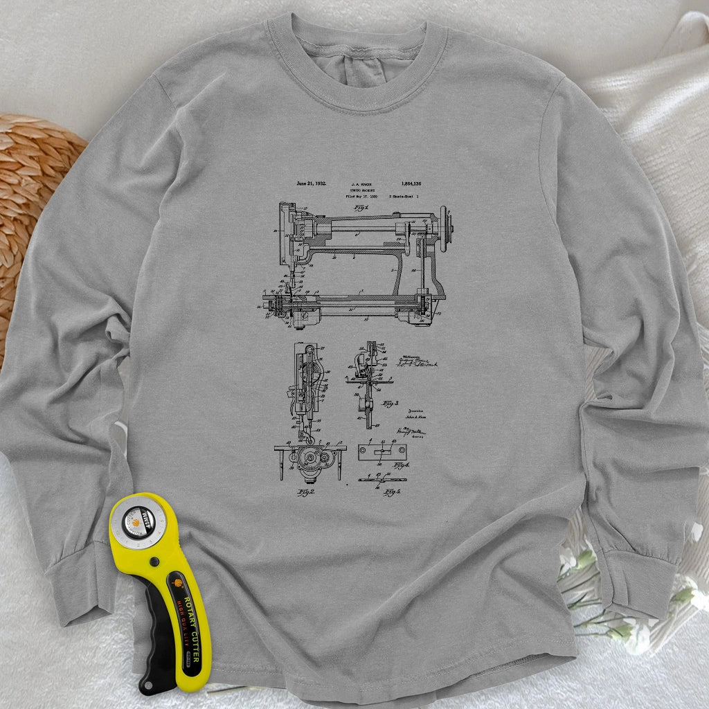 Sewing Pattern Long Sleeve T-shirt