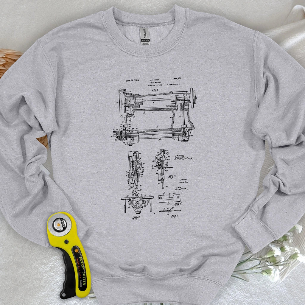 Sewing Pattern Sweatshirt