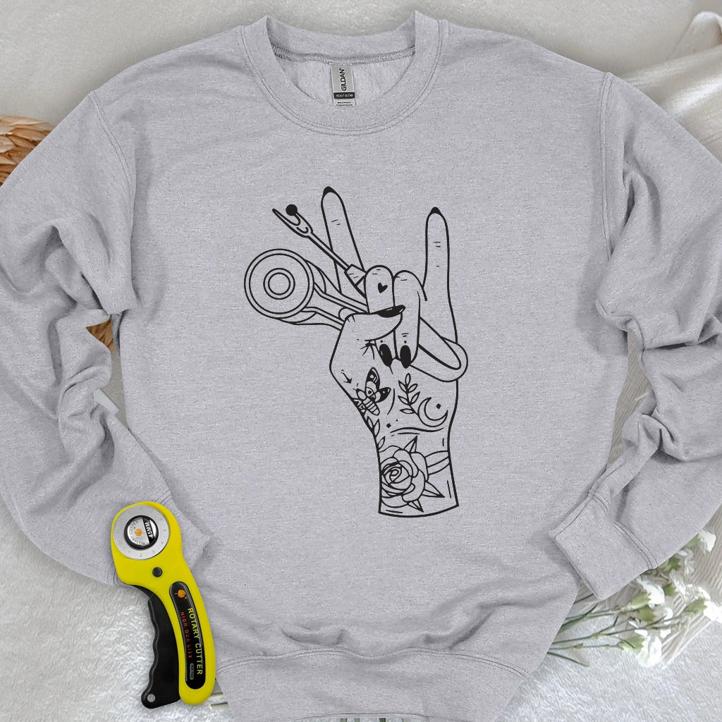 Sewing Rock Sweatshirt