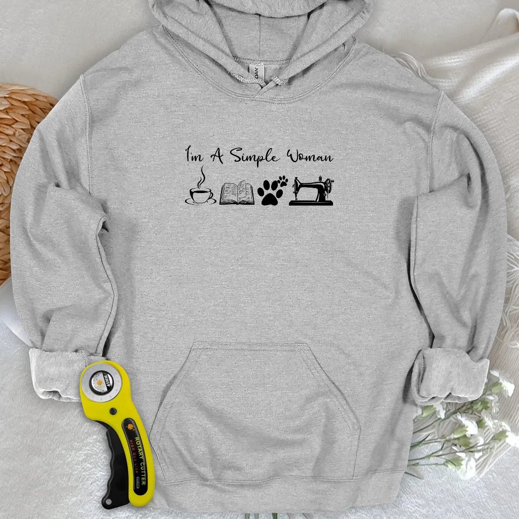 Sweat à capuche femme couture