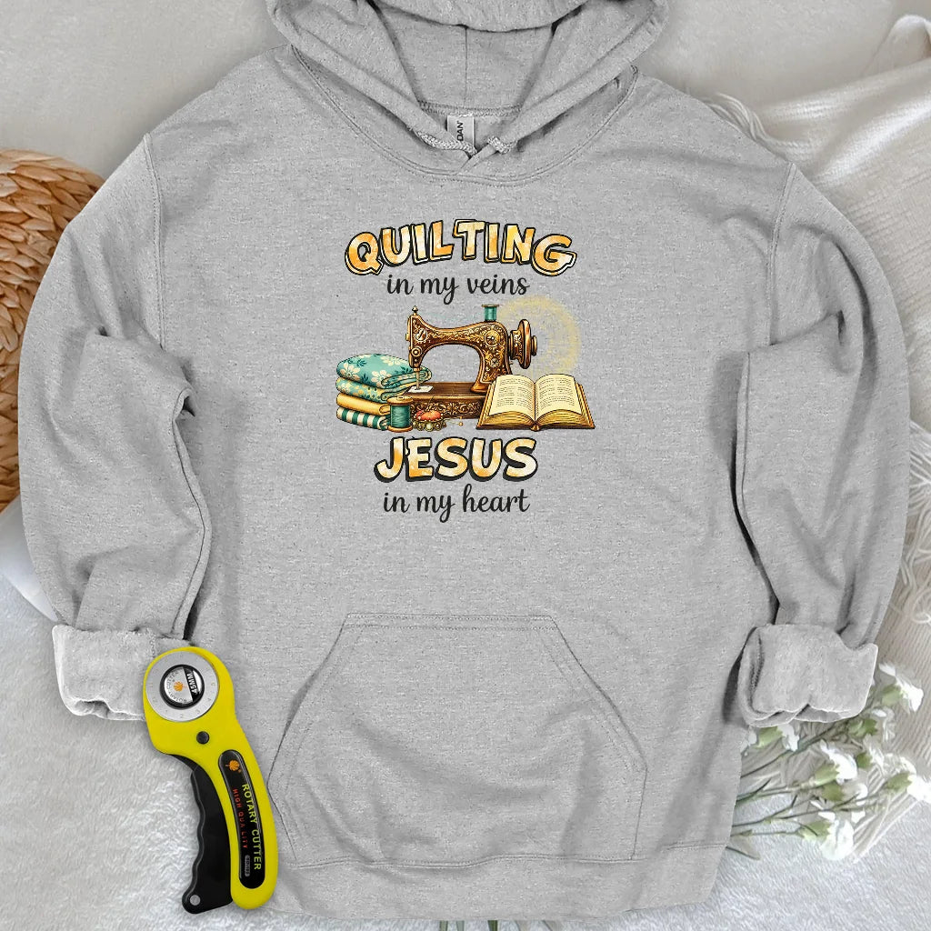 Sewn With Jesus Hoodie