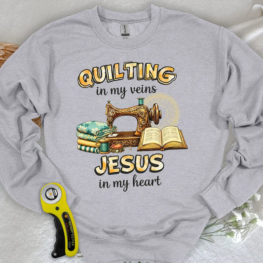 Sewn With Jesus Sweatshirt