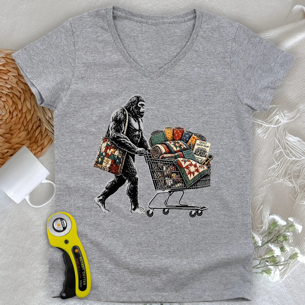 Shop Hop Lady V-neck