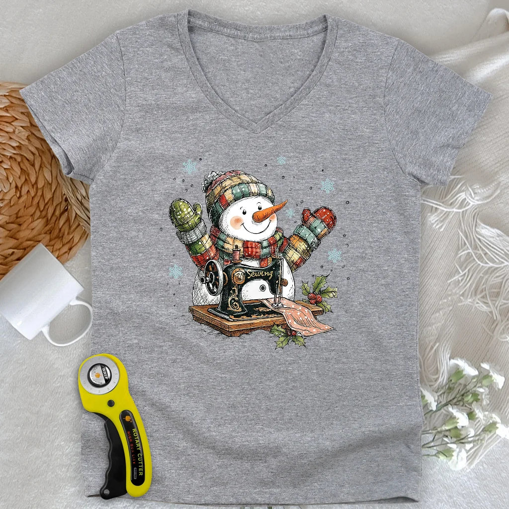 Snow Sew Lady V-neck