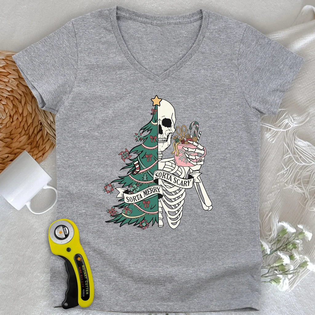 Sorta Merry Lady V-neck