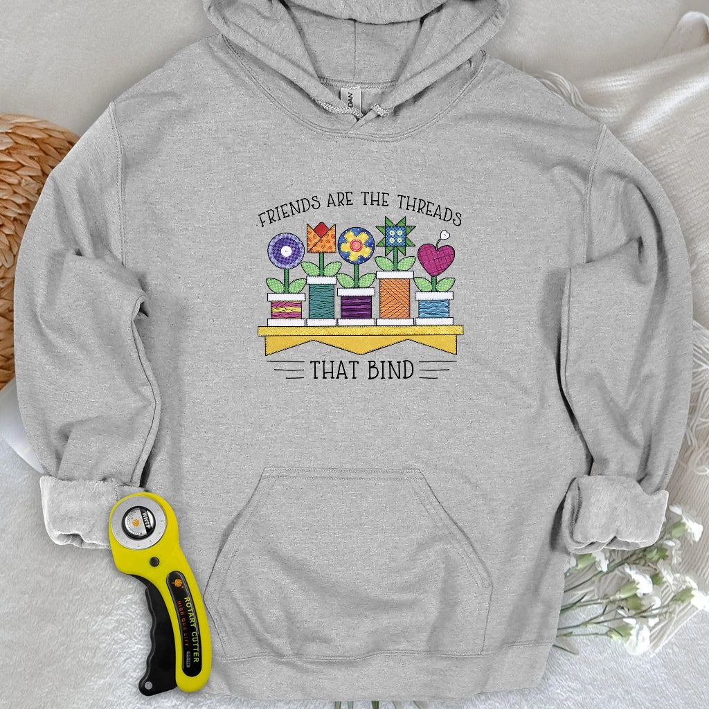 Spool Flowers Hoodie