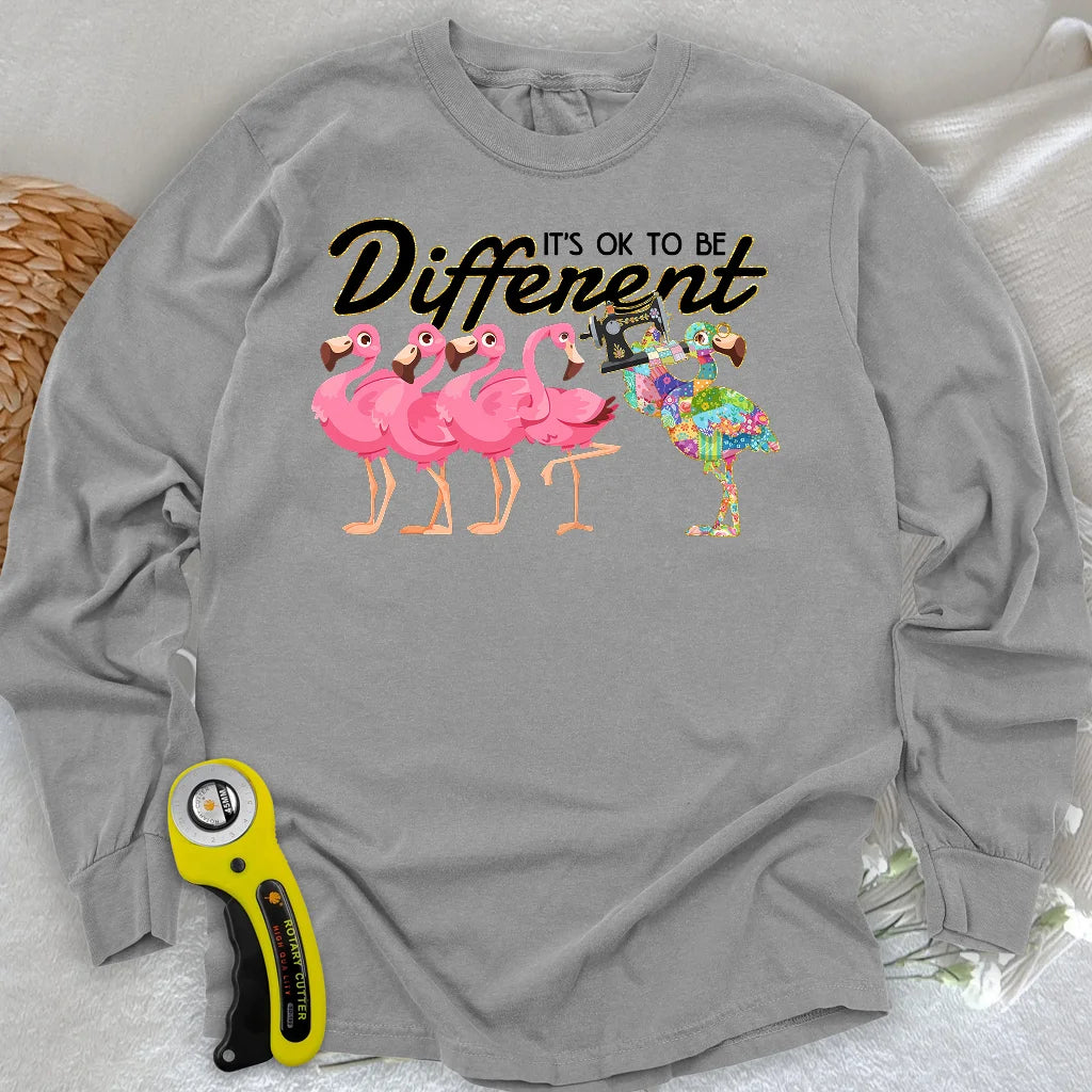 Stand Out Flamingo Long Sleeve T-shirt