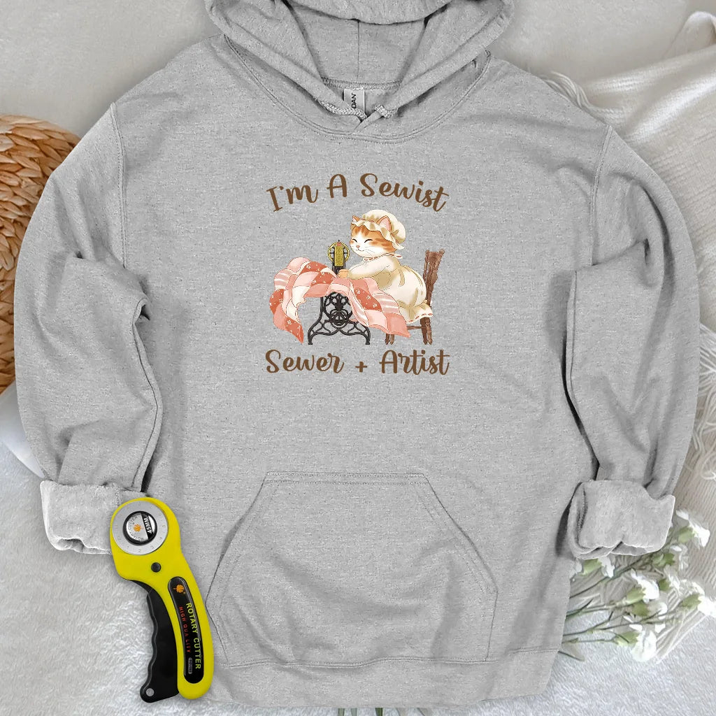 Stitching Serenity Hoodie