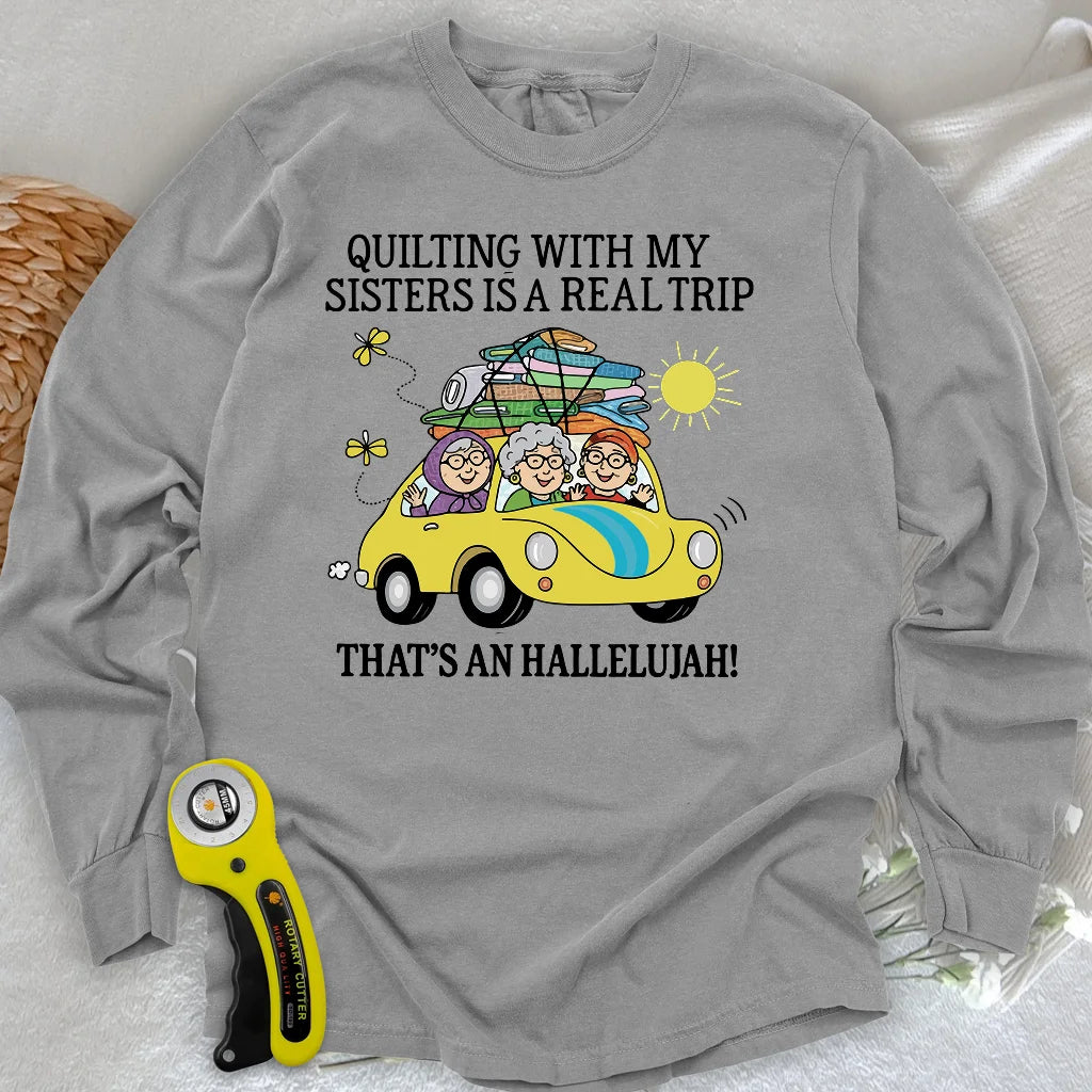 C'est un T-shirt à manches longues "Hallelujah" !