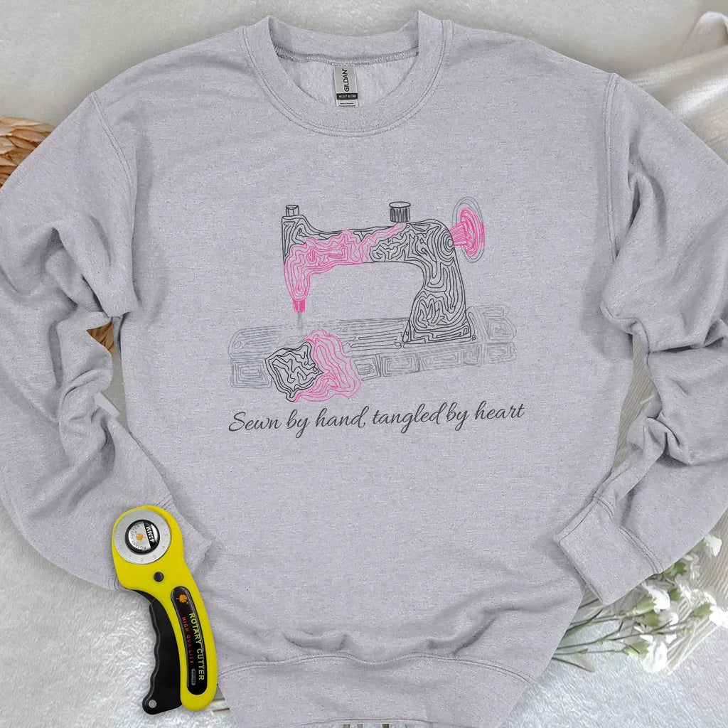 Le sweat-shirt L'enchevêtrement du cœur