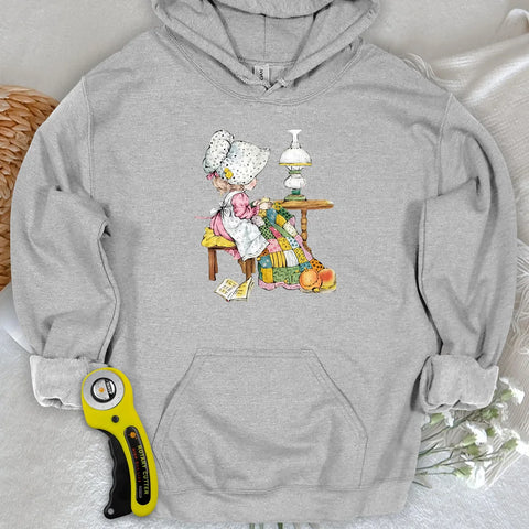 Felpa con cappuccio The Little Quilter
