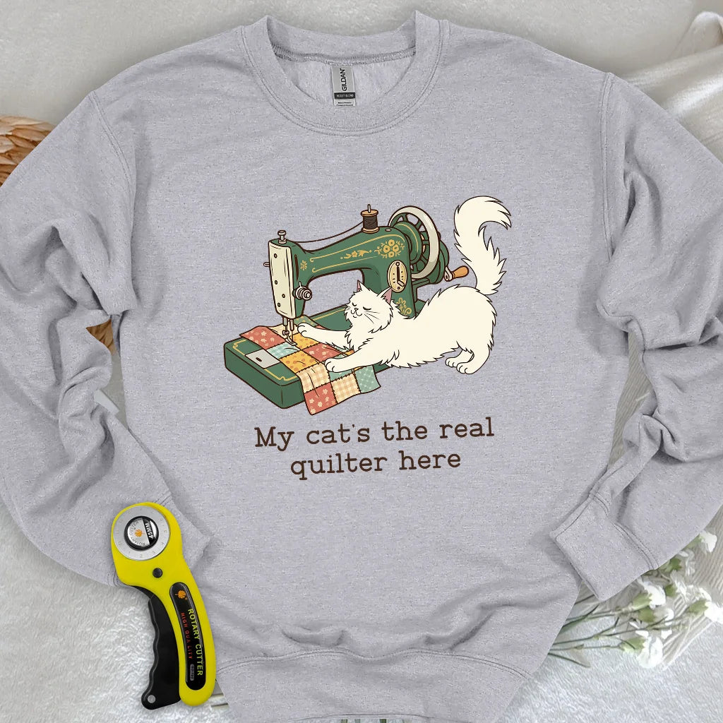 The Purrfect Seamstress Sweatshirt