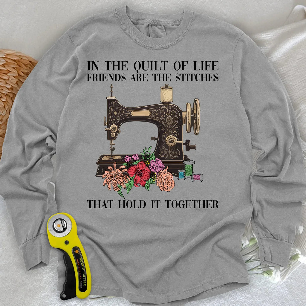 The Quilt Of Life Long Sleeve T-shirt