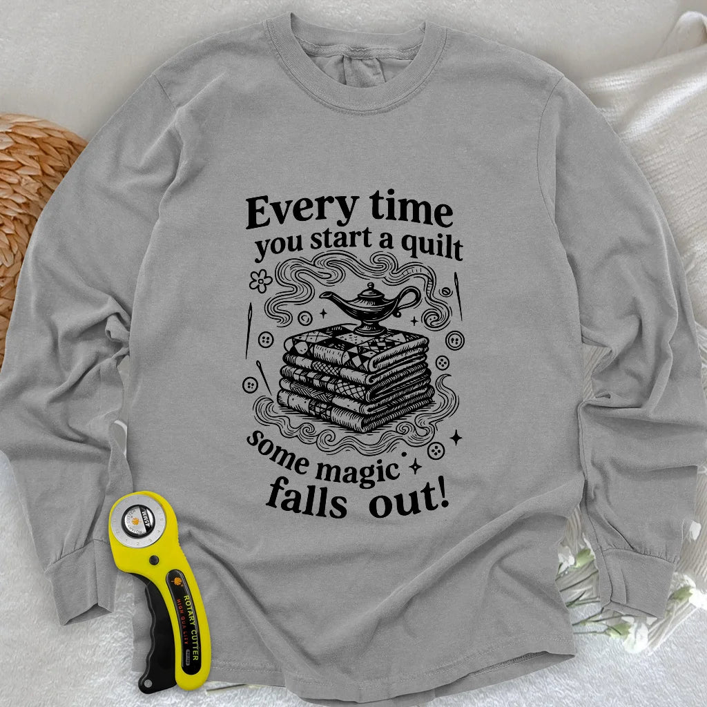 The Quilter’s Genie Long Sleeve T-shirt