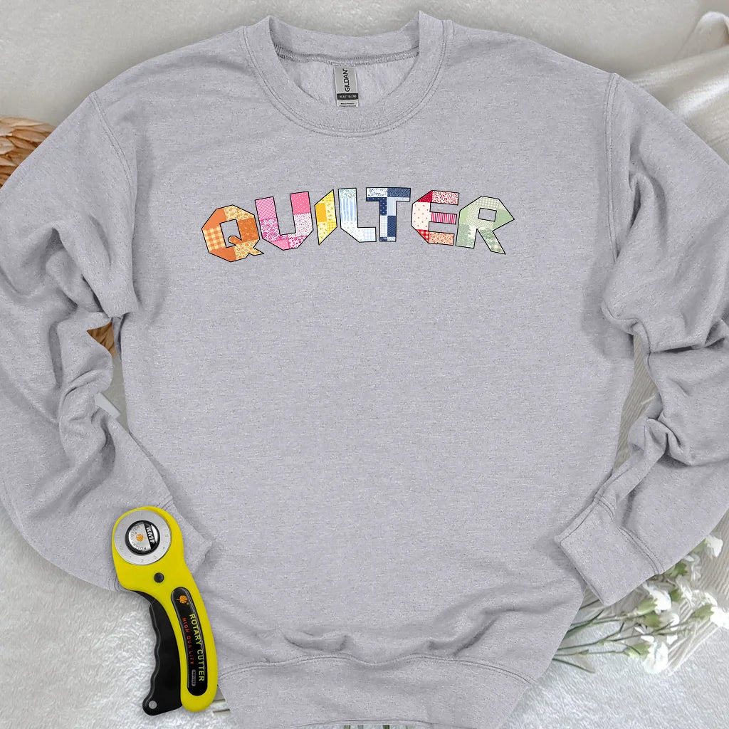 The Quilter's Studio Sampler Sweatshirt