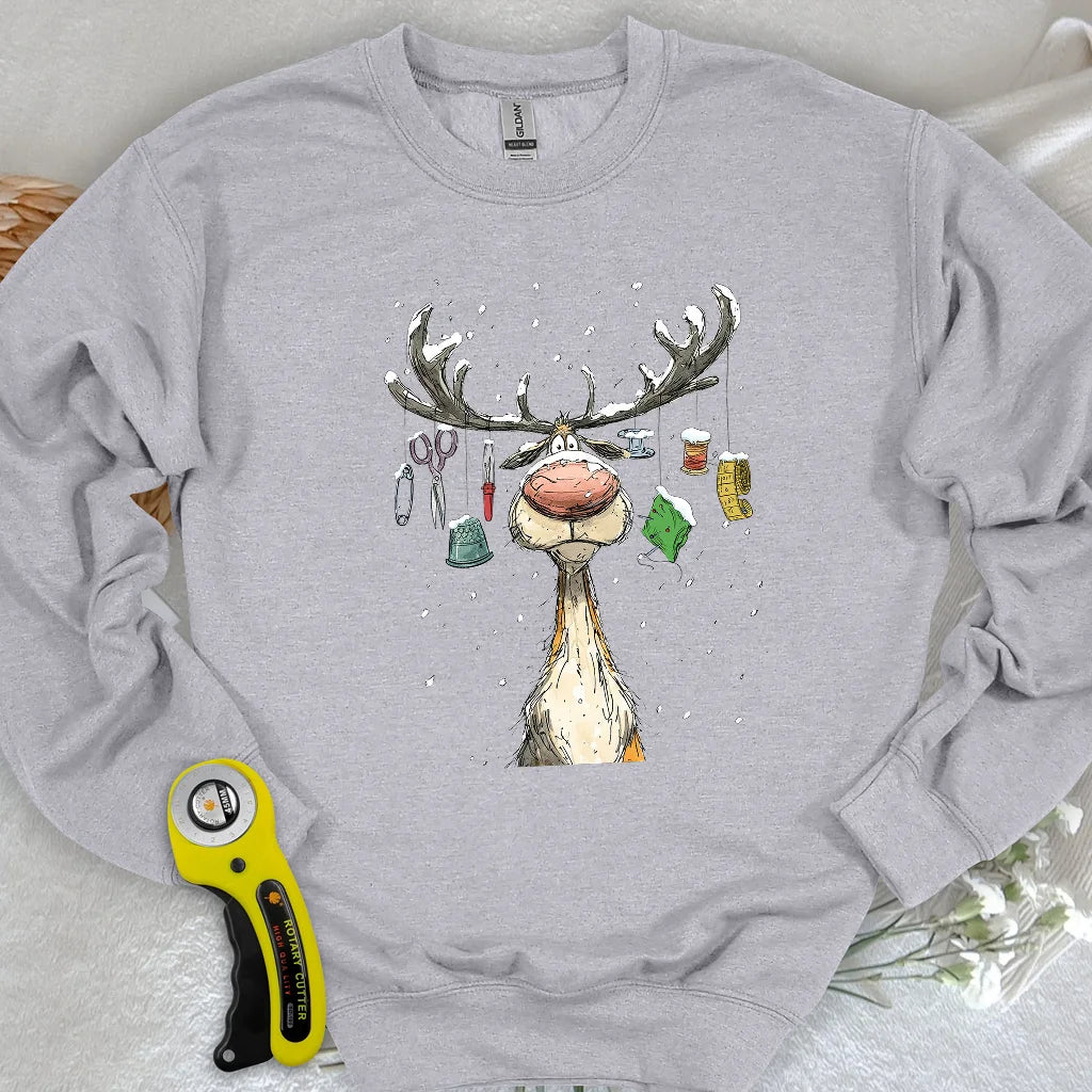 Le sweat-shirt matelassé Renne