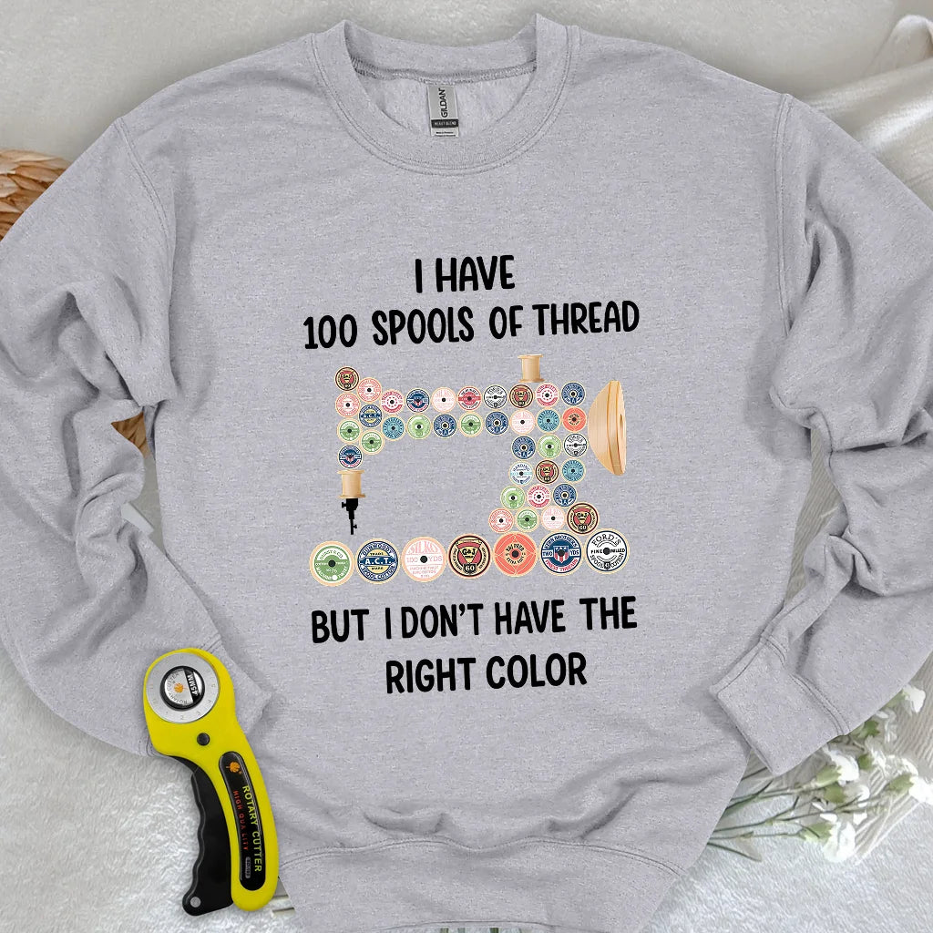 Threadful but Colorless Sweatshirt