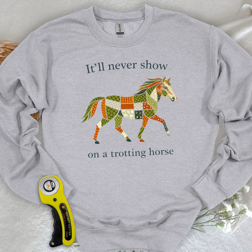 Trotting Horse Rule Sweatshirt