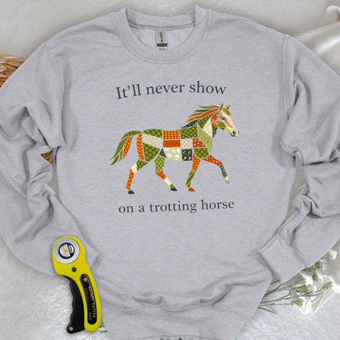 Trotting Horse Rule Sweatshirt