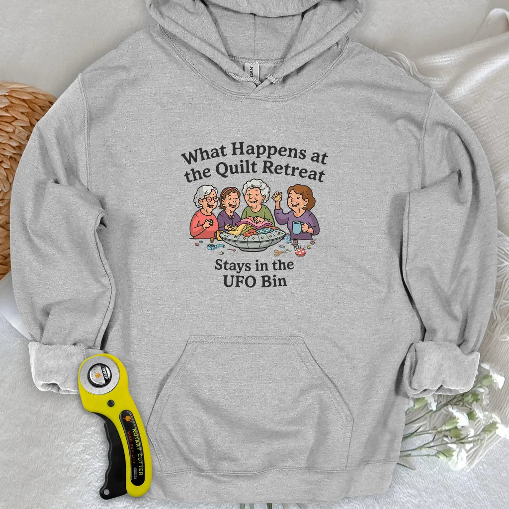 UFO Quilt Retreat Hoodie