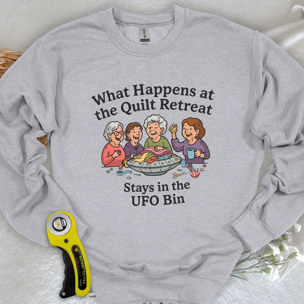 UFO Quilt Retreat Sweatshirt
