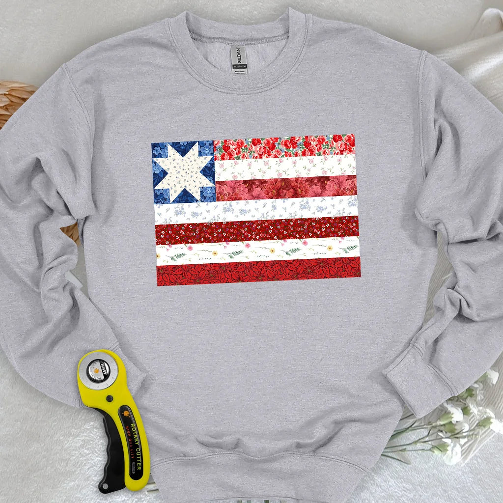 USA Star Flag Sweatshirt