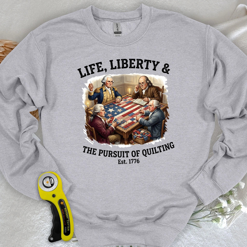 United We Quilt 1776 Sweatshirt
