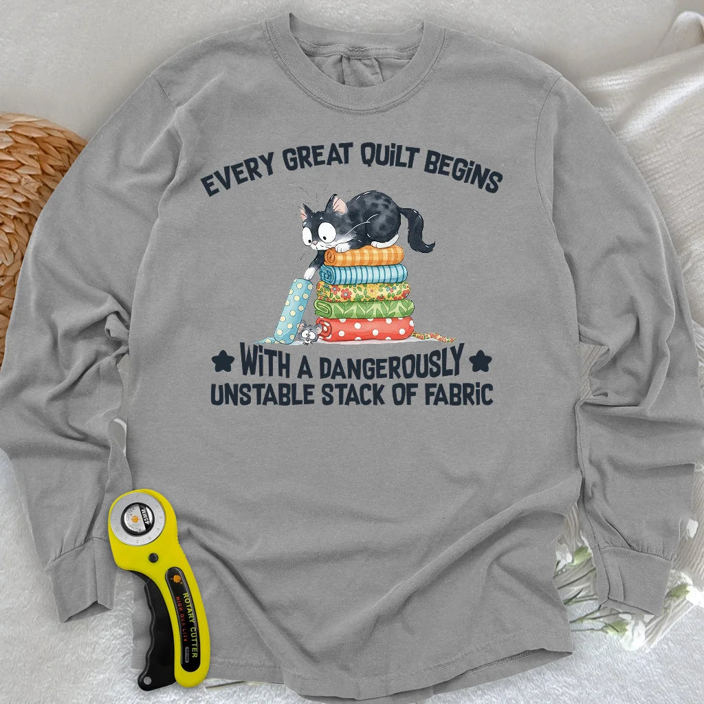 Unstable Fabric Long Sleeve T-shirt