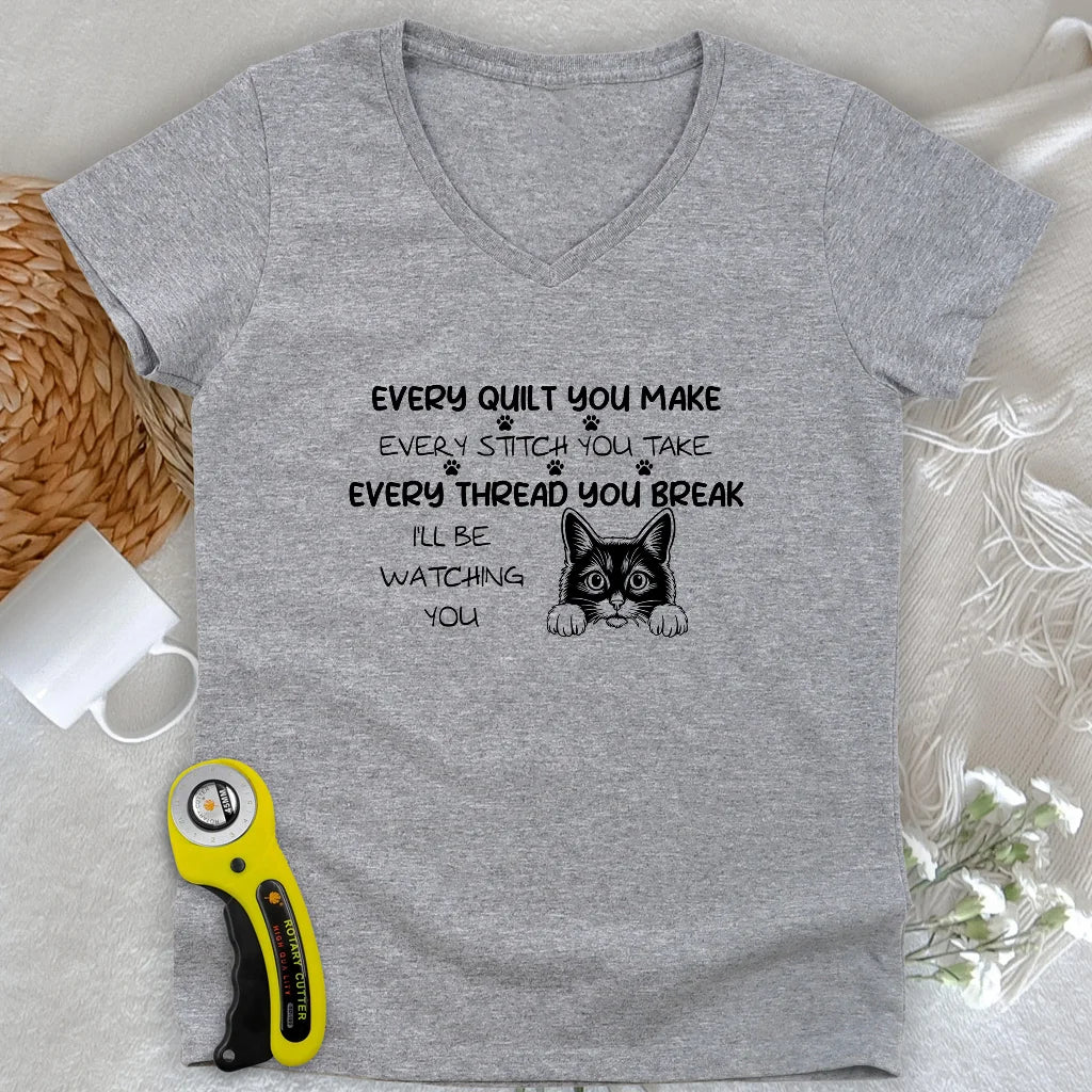 Watching You Lady V-neck