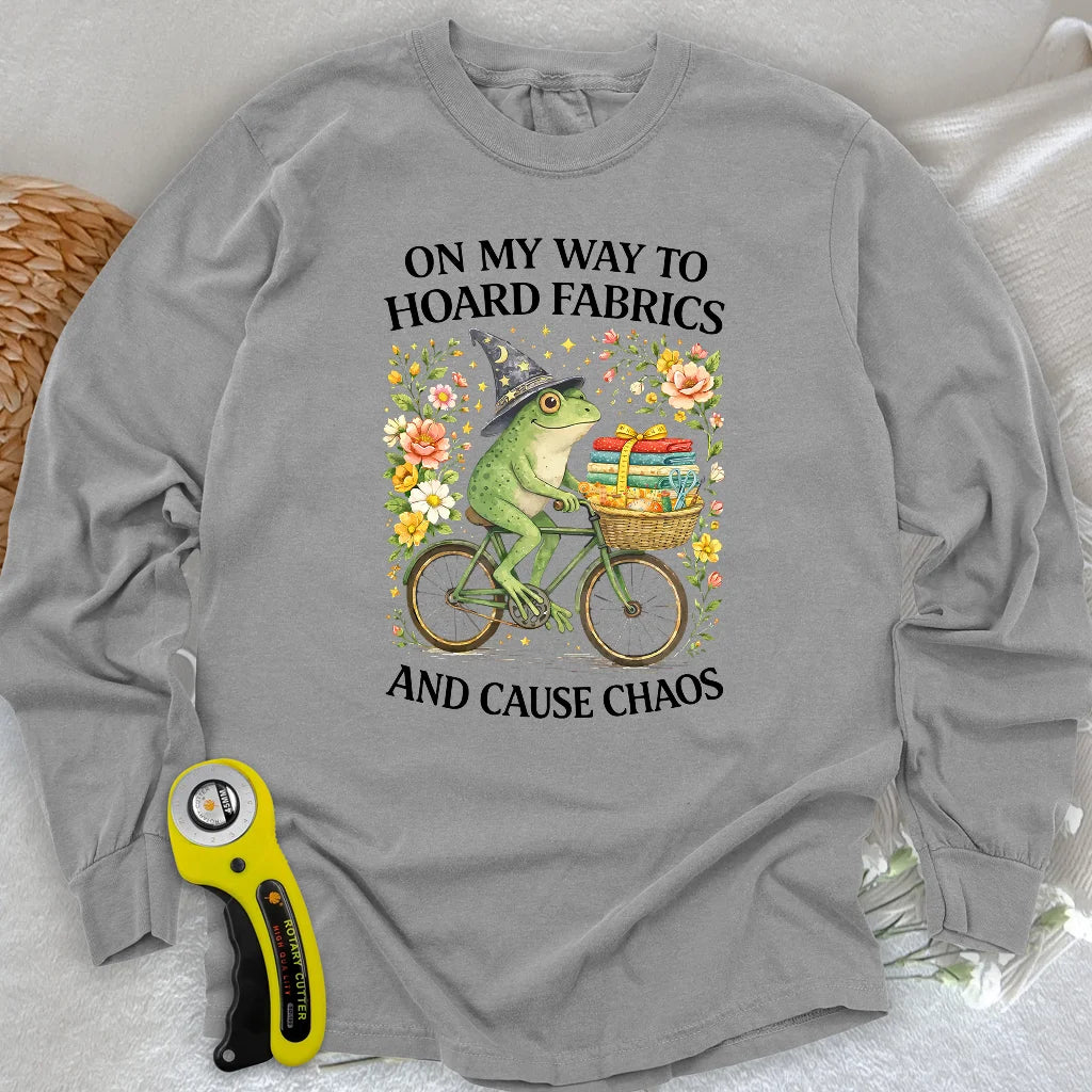 Way To Hoard Fabric Long Sleeve T-shirt