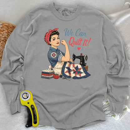 We Can Quilt It Long Sleeve T-shirt