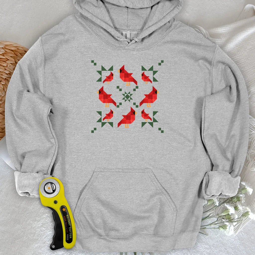 Wenn Kardinäle erscheinen Kapuzenpullover
