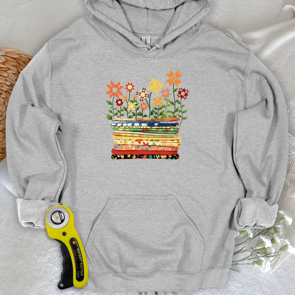 Where Quilts Bloom Hoodie