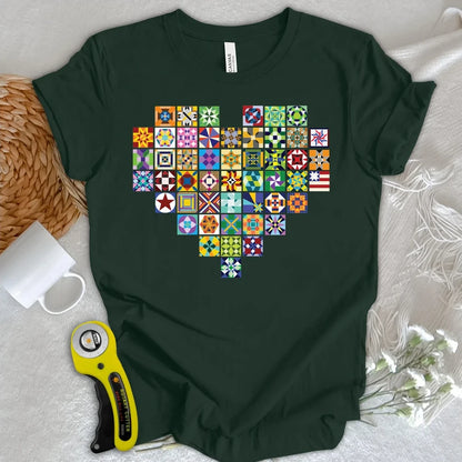 Maglietta Stati del quilt