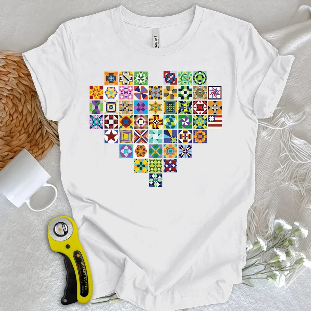 States Of Quilt T-shirt