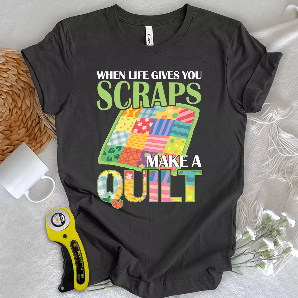 Turn Scraps To Quilt T-shirt