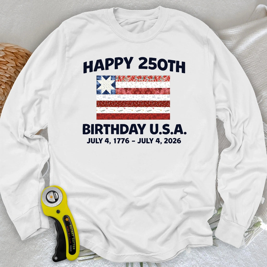 250 Jahre voller Stolz – Langarmshirt