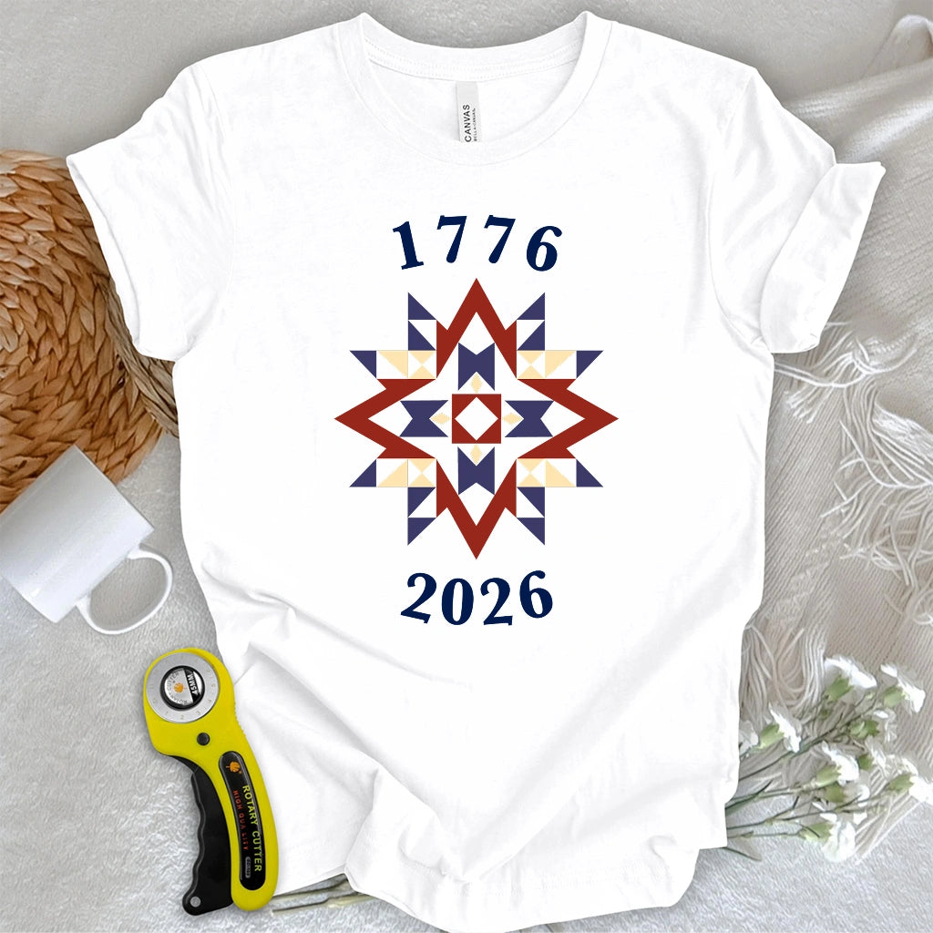 4th of July Quilter T-shirt