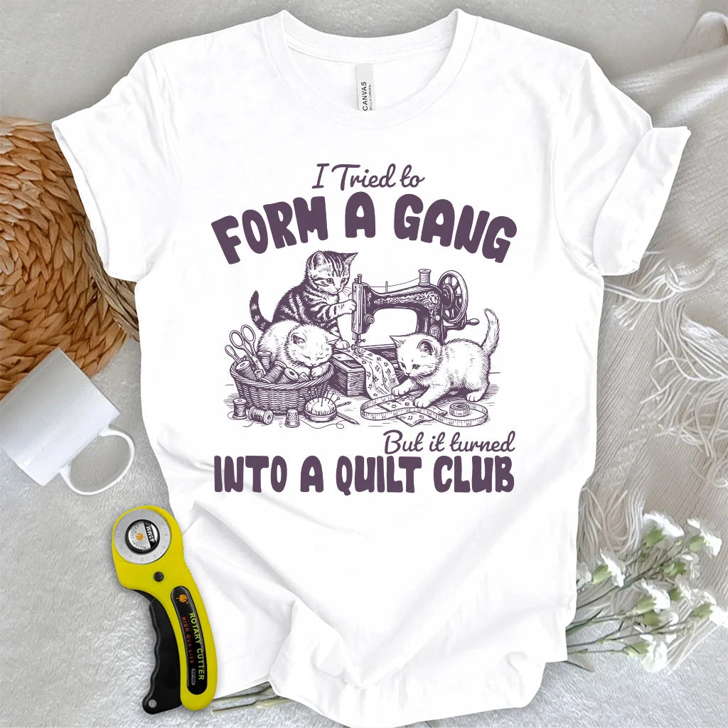 A Quilt Club T-shirt