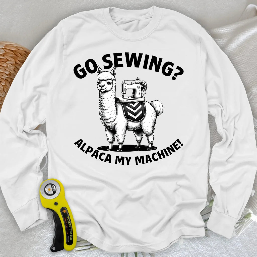 Alpaca Machine Long Sleeve T-shirt