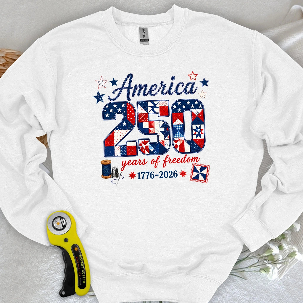 America 250: Pieced With Pride Sweatshirt