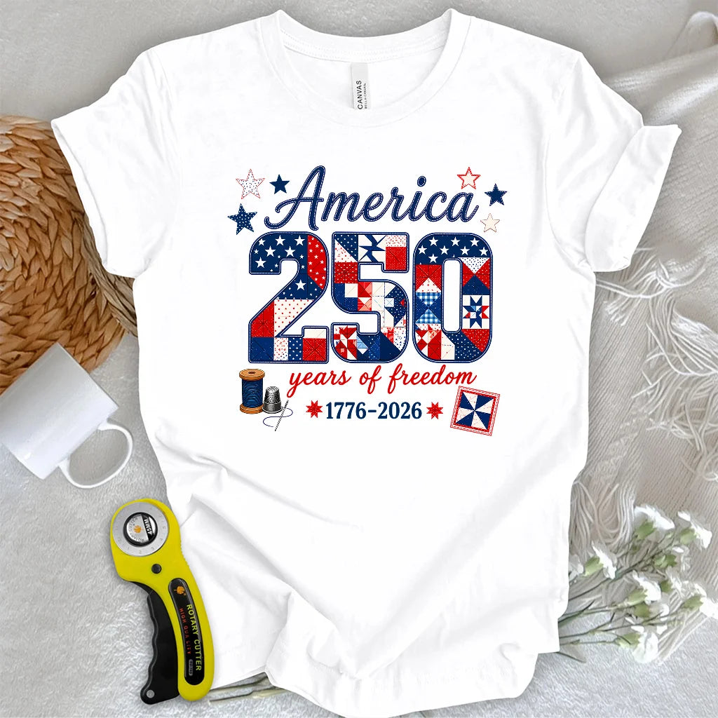 America 250: Pieced With Pride T-shirt