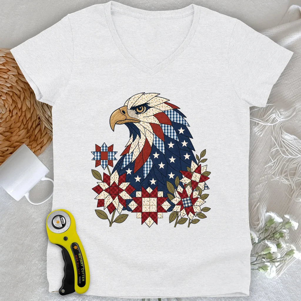 American Eagle Lady V-neck